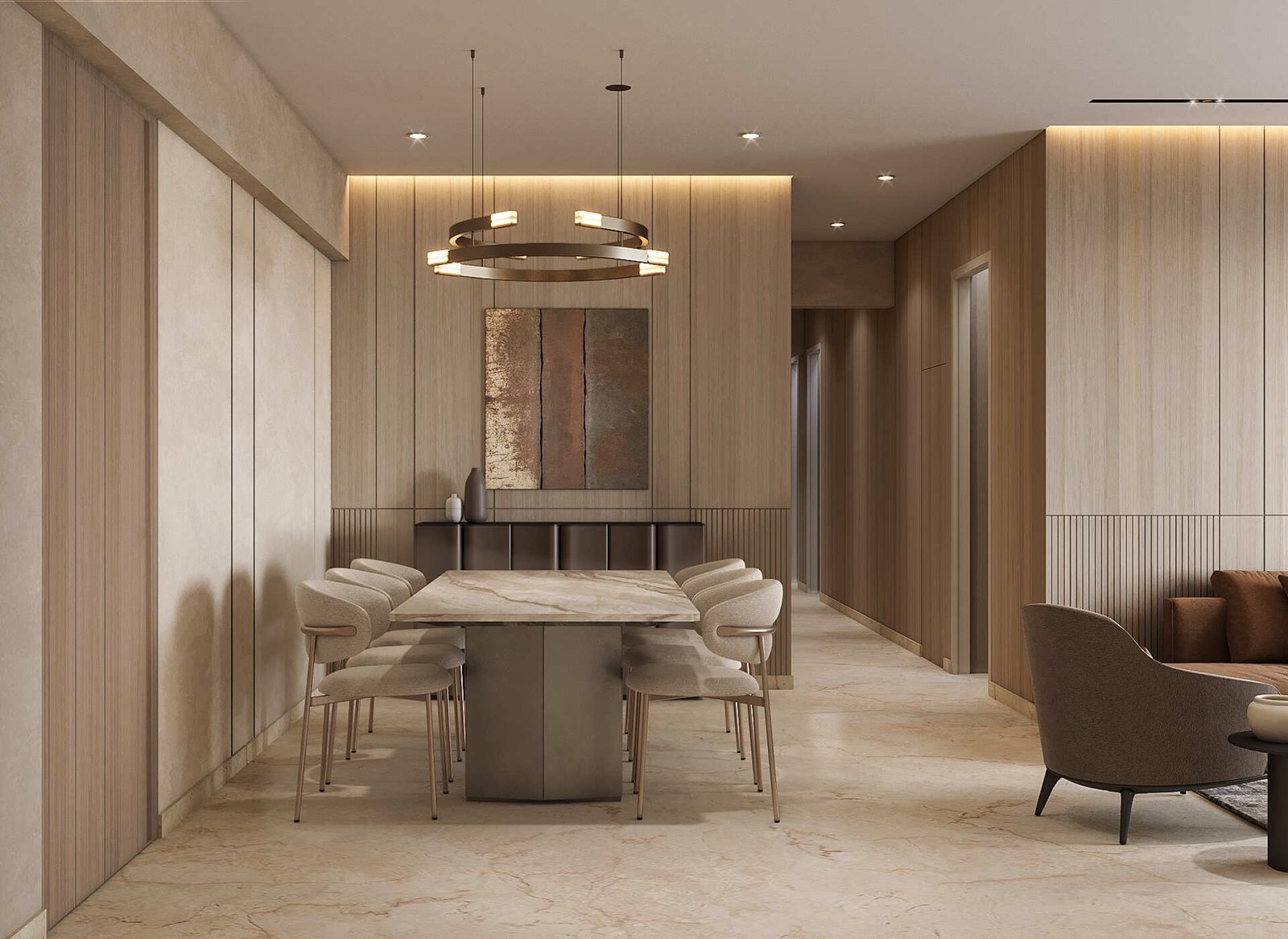 Estoria Showflat By Rustomjee Living Room