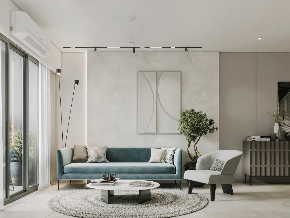 VISTA BY MAHINDRA LIFESPACES 3BH LIVING ROOM 01