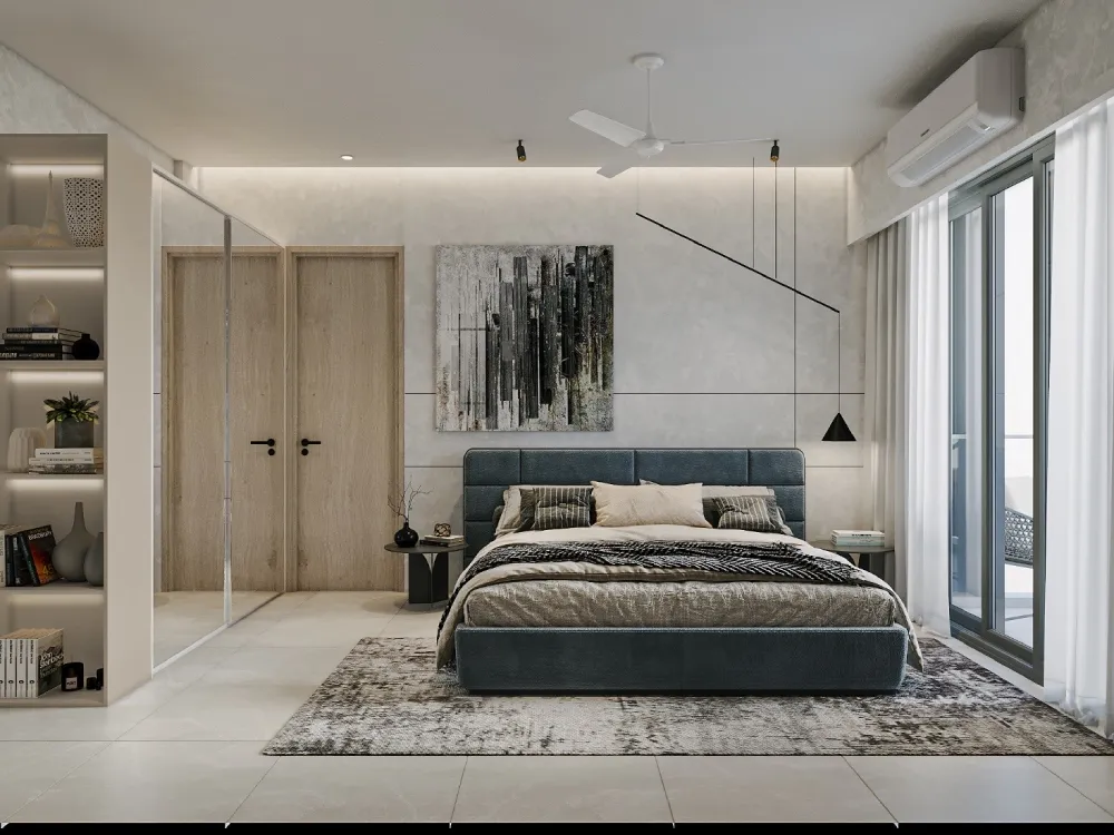 VISTA BY MAHINDRA LIFESPACES 3BHK MASTER BEDROOM 01