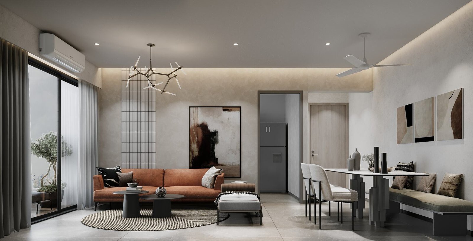 Vista 2bhk Showflat By Mahindra Lifespaces