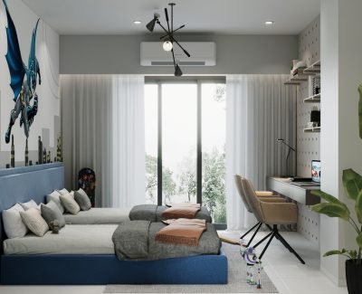 010 Vista 3bhk Showflat By Mahindra Lifespaces Kids Bedroom 03