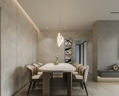03 Vista 3bhk Showflat By Mahindra Lifespaces Dinning Area