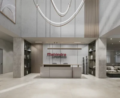 VISTA BY MAHINDRA LIFESPACES RECEPTION AREA